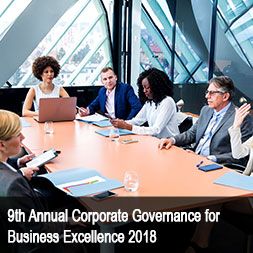 9th Annual Corporate Governance for Business Excellence 2018