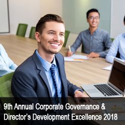 9th Annual Corporate Governance & Director’s Development Excellence 2018